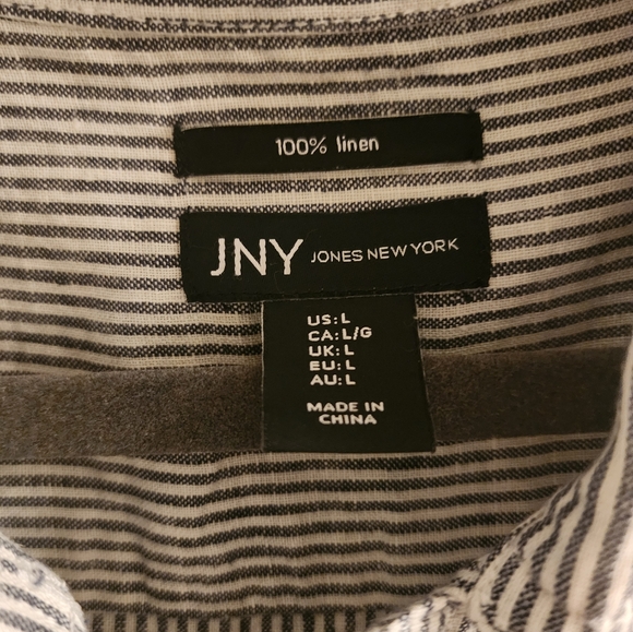 Jones NY linen jacket - Picture 3 of 5